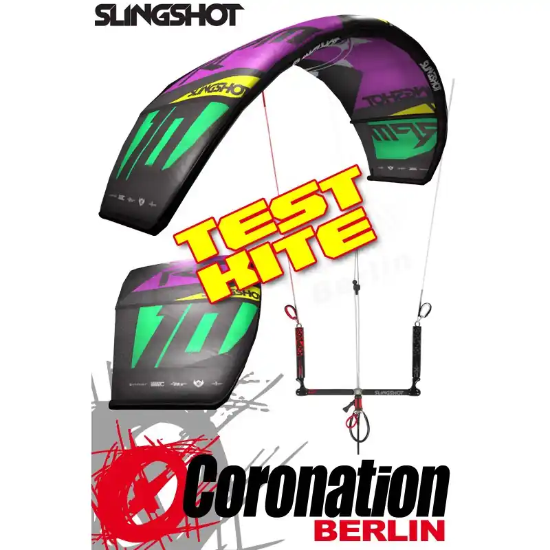 Slingshot RPM 2014 TEST Kite 12m² mit Bar Heißes Angebot