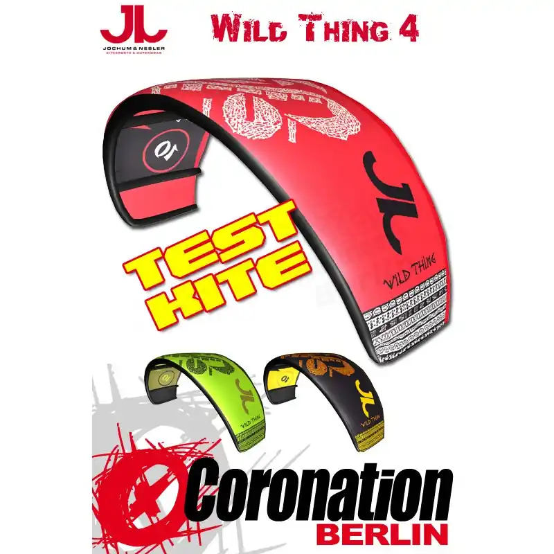 Beliebt JN Kite Wild Thing 4 TEST Kite - 10m²