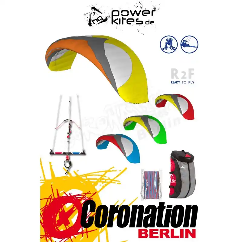 HQ APEX 4 Depowerkite komplett R2F 3.5m² Top-Seller