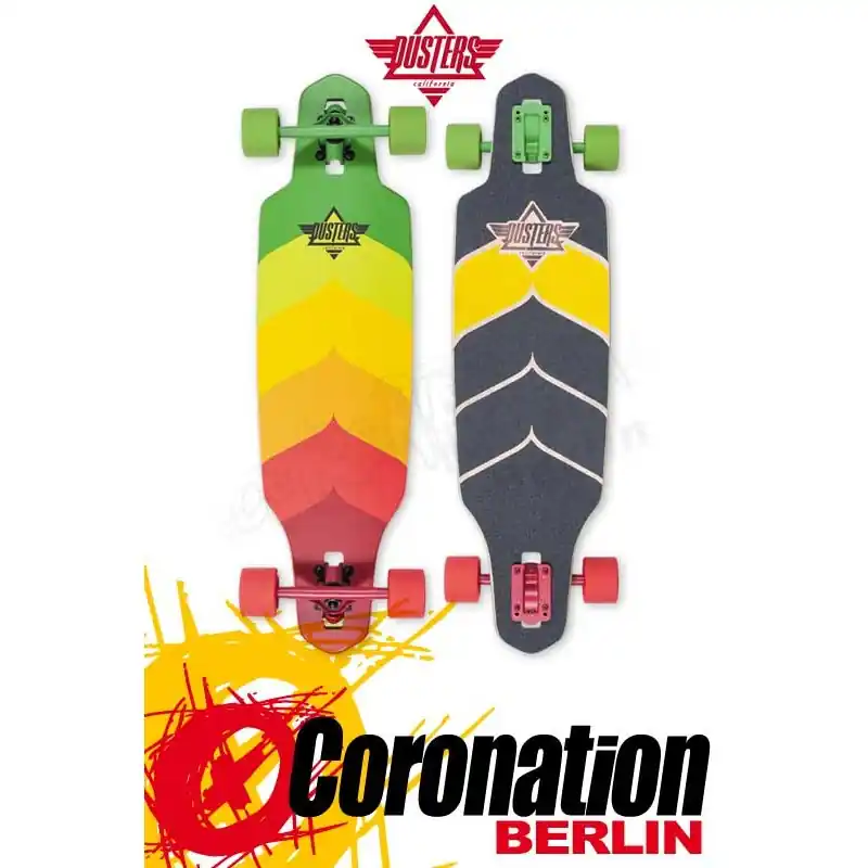 Dusters Longboard Wake Rasta komplett Nur Heute