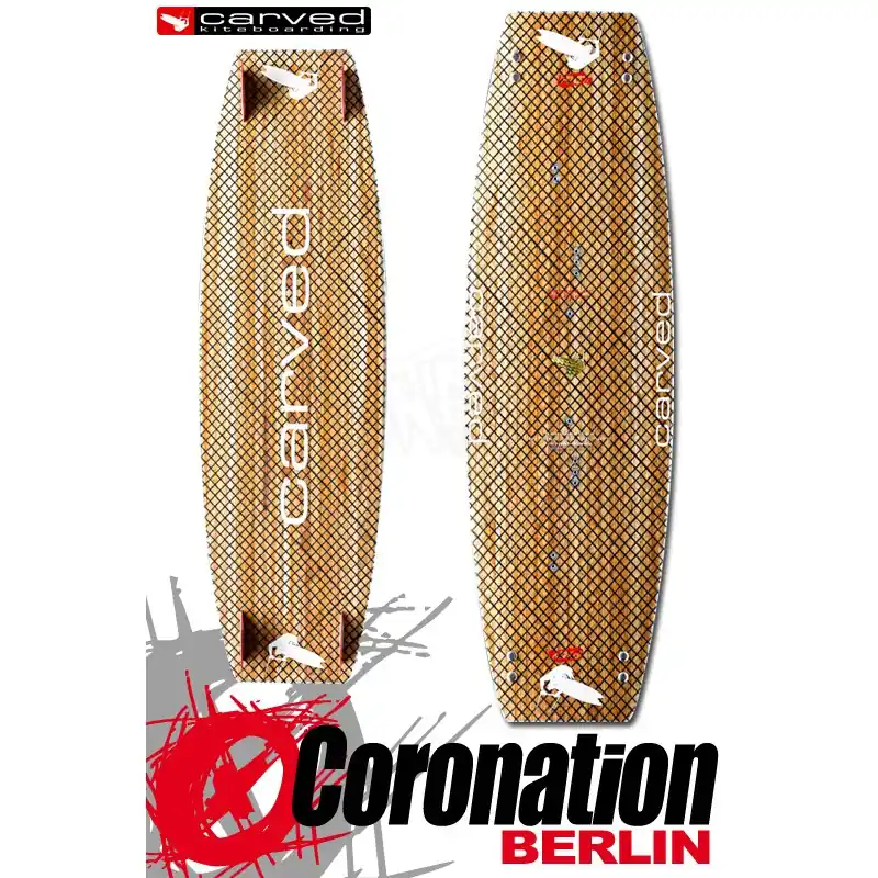 Mega-Angebot Carved PXT 4 Kiteboard Custom Wood X-Carbon Flex