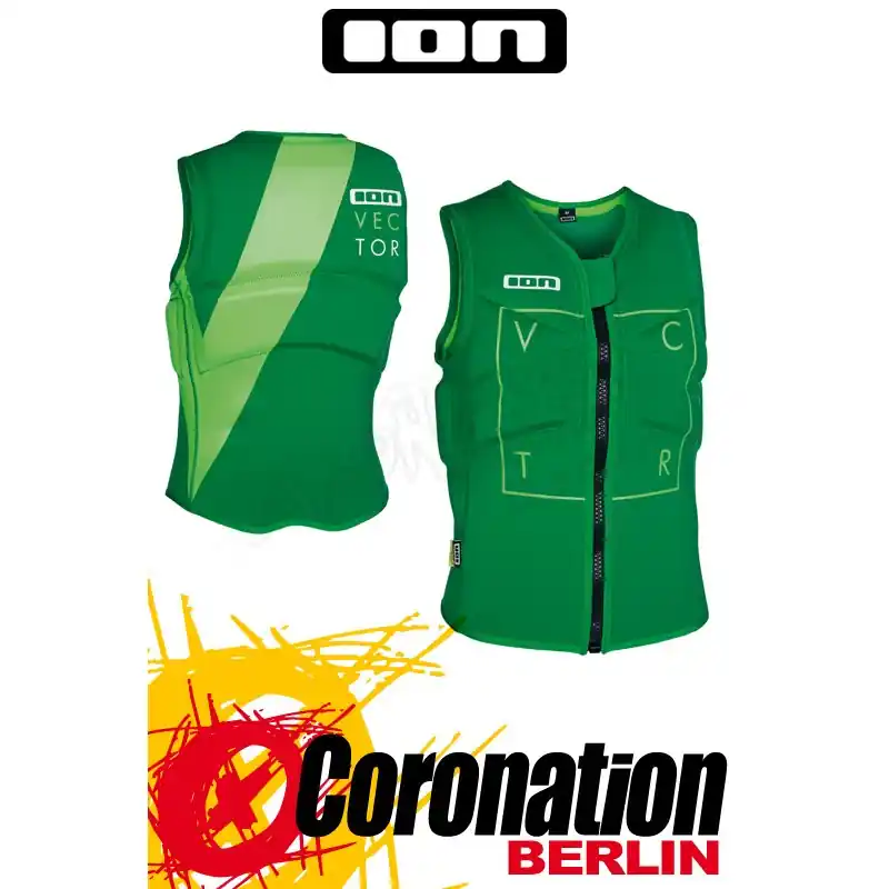 Direktkauf ION Vector Vest Prallschutzweste lime green 2015