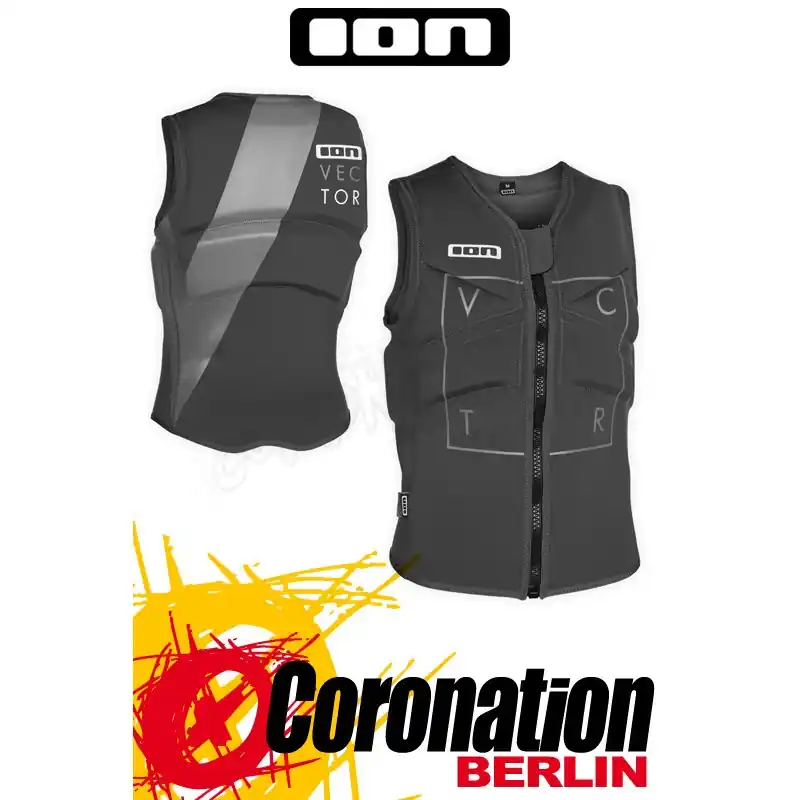ION Vector Vest Prallschutzweste black 2015 Bestpreis