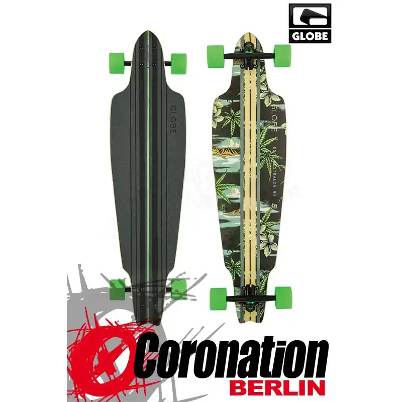 Nur Für Kurze Zeit Globe Prowler Cruiser Longboard Vintage Black Pakalolo
