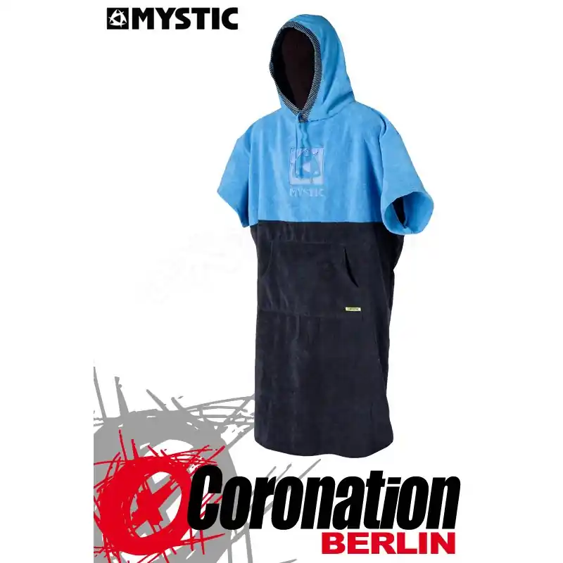 Preis Gesenkt Mystic Poncho Regular - Blue