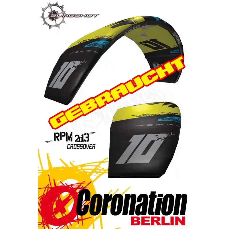 Highlight Slingshot RPM 2013 Gebrauchtkite 8m² mit Bar