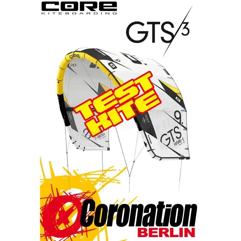 Neuheit Core GTS3 Testkite Gebraucht 12 m²