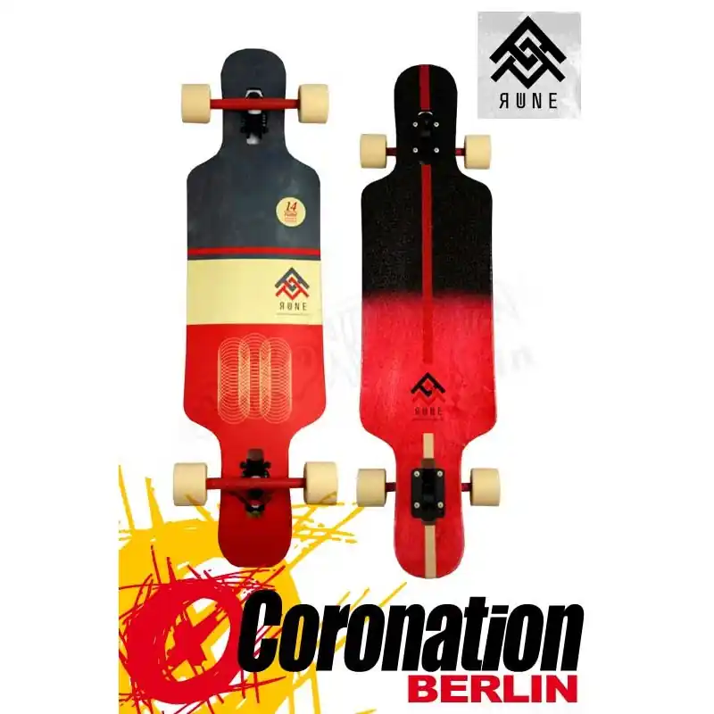 Schnäppchen Rune Ragnarök Longboard komplett