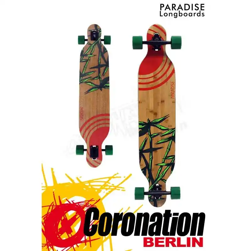Paradise Bamboo Sun Drop Thru Komplett Longboard Jetzt Kaufen