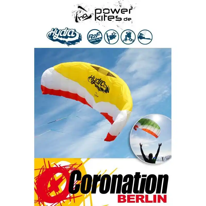 HQ Hydra II Trainerkite 300 R2F Waserstartfähig Finale Aktion