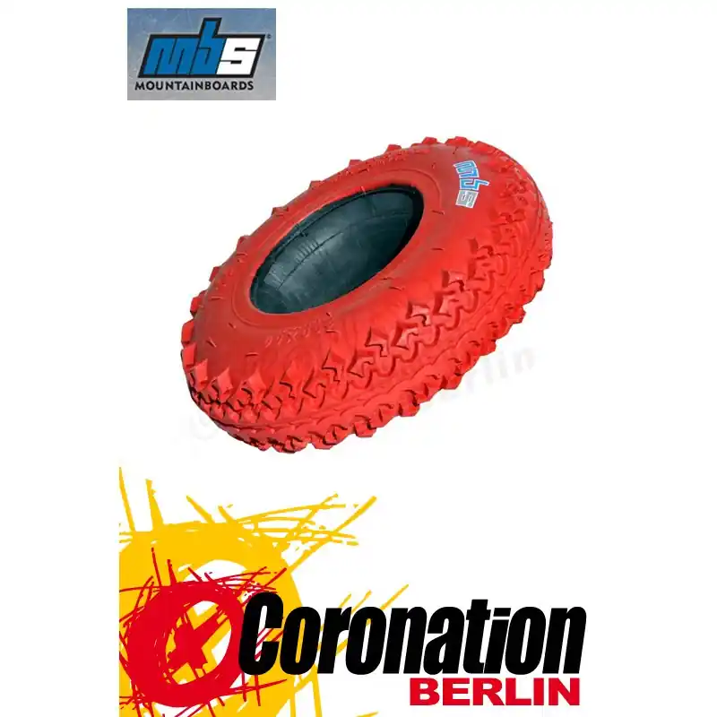 MBS Landboard T3 8'' Reifen Rot - 4er Satz Knallerangebot