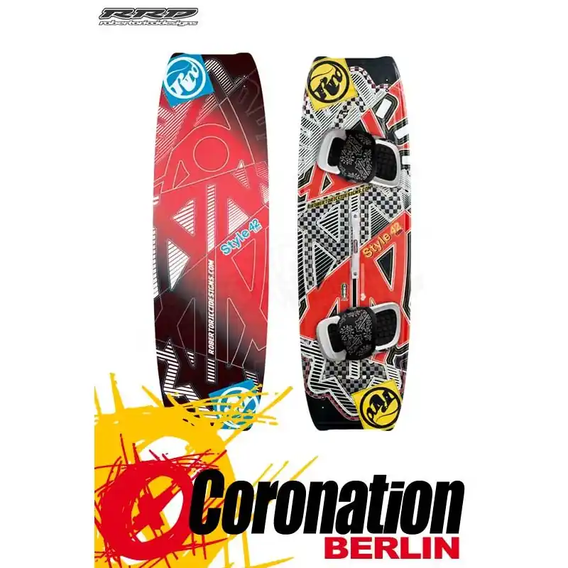 RRD STYLE V2 Full-CARBON Kiteboard 139 mit BINDUNG Letzte Chance