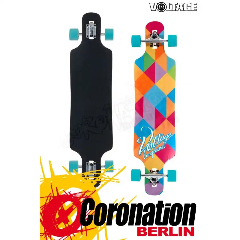 Begrenztes Angebot Voltage DT Multi Longboard Komplett