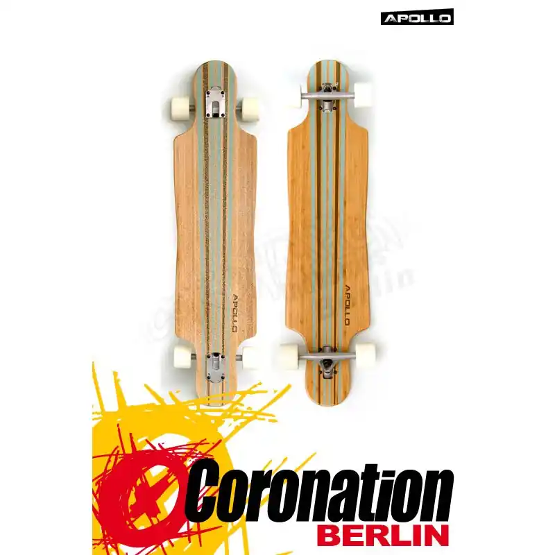 Apollo Kauai TwinTip DT Türkis Komplett Longboard Knallerangebot