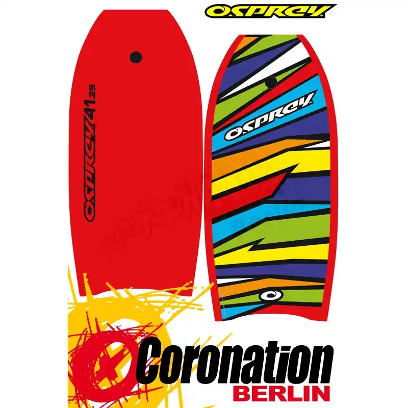 Nur Für Kurze Zeit Osprey Shatter Red Bodyboard