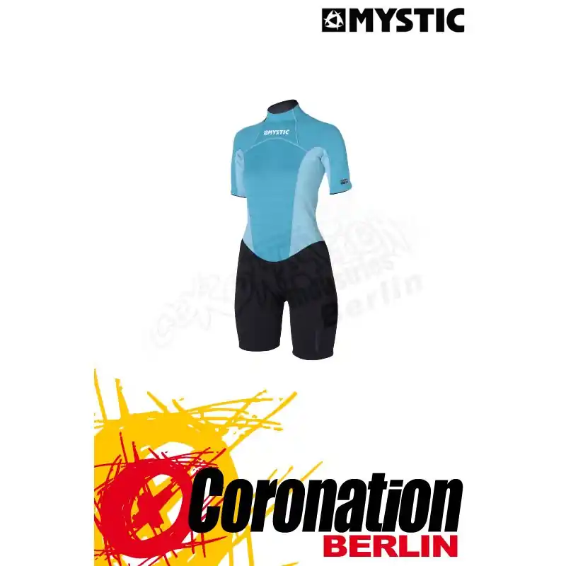 Aktuell Mystic Star Shorty 3/2 D/L Mint Neoprenanzug Woman