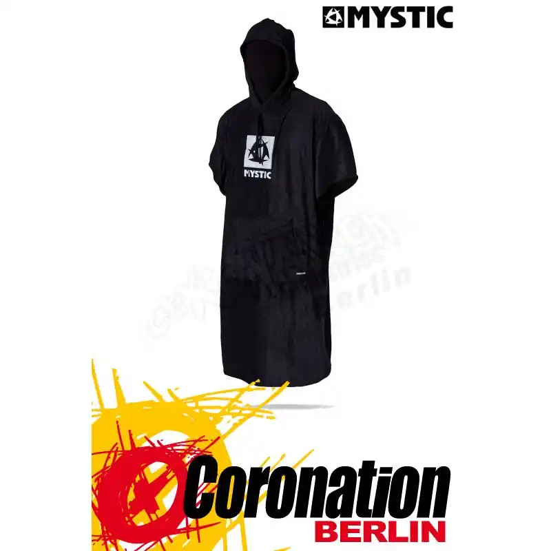 Mystic Poncho Regular - Black Rabatt
