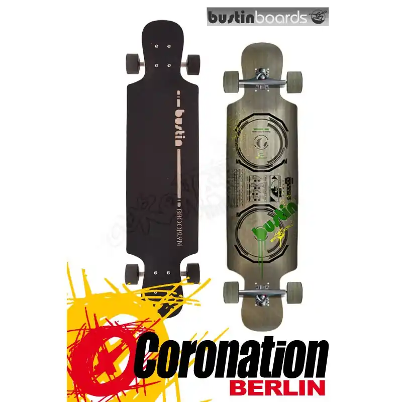 Neuheit Bustin Boombox 38" TG Graf Komplett Longboard