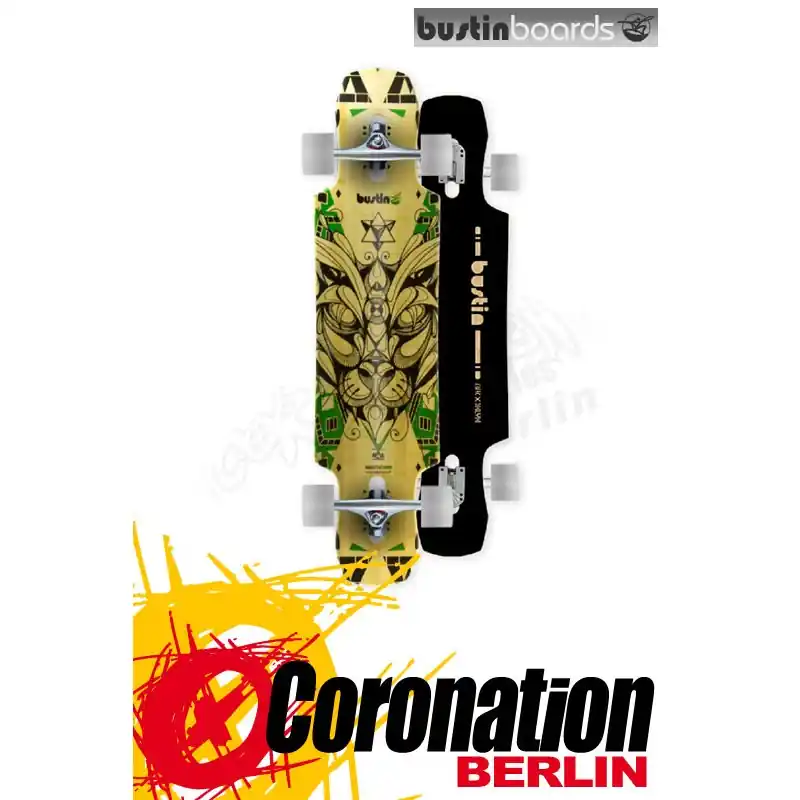 Preis Gesenkt Bustin Maestro Mini Bamboo im Komplett Longboard