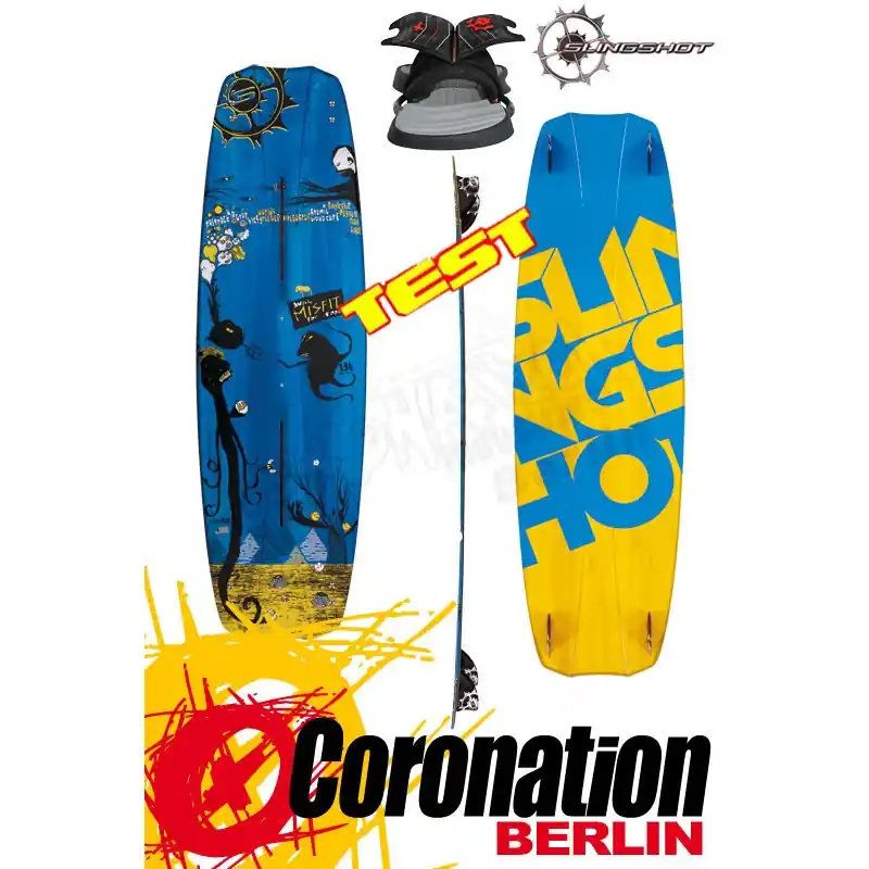 Highlight Slingshot Misfit 2015 TEST Kiteboard 136cm complete
