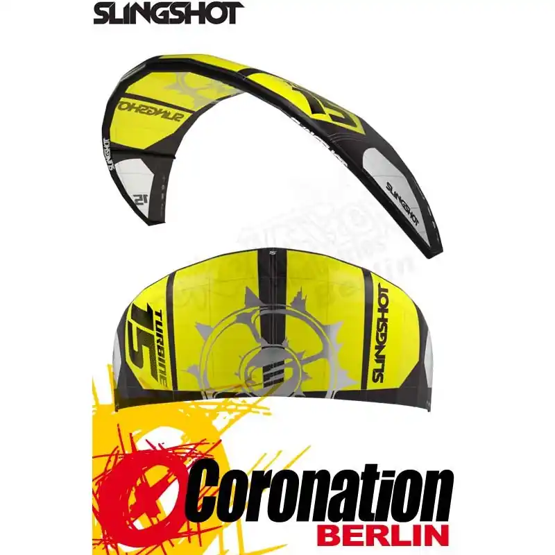 Kracherpreis Slingshot Turbine 2015 Leichtwind Kite 15m²