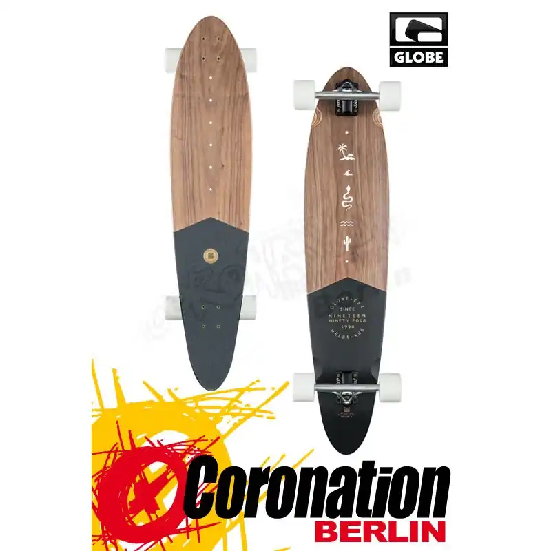 Mega-Angebot Globe Pinner Classic 40 Walnut Komplett Longboard