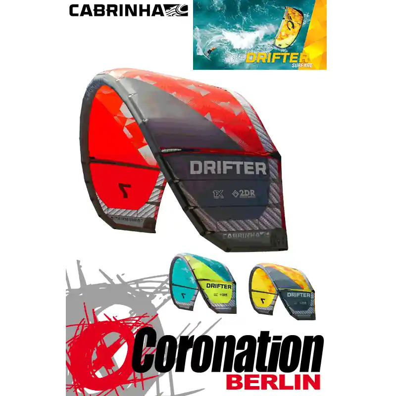 Cabrinha Drifter 2015 Wave Surfing Kite 7m² Beliebt
