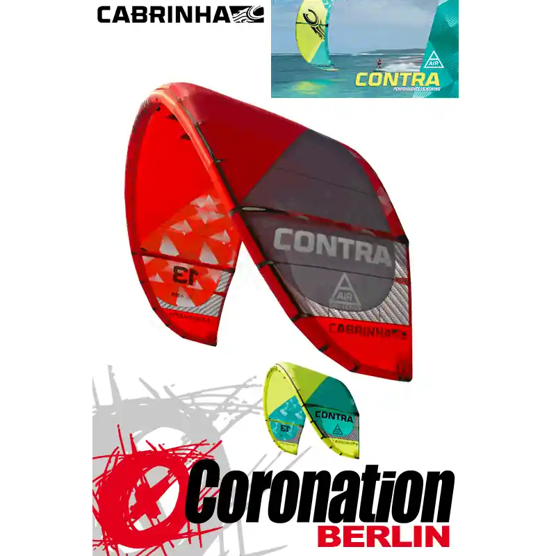 Cabrinha Contra 15m² 2015 Leichtwind Performance Kite Saisonangebot