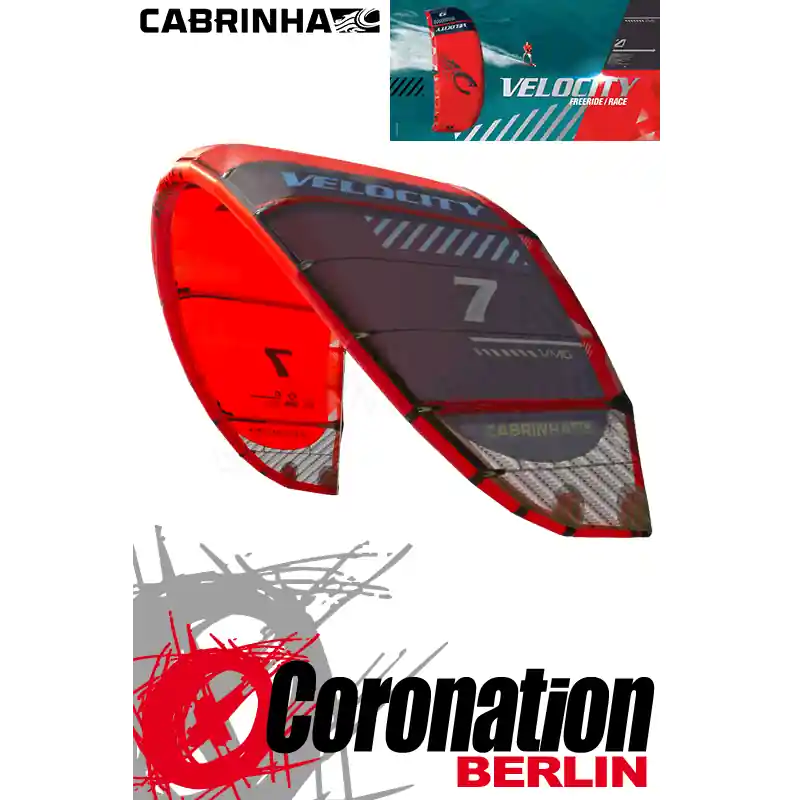 Bestpreis Cabrinha Velocity 2015 Freeride Race Kite 16m²