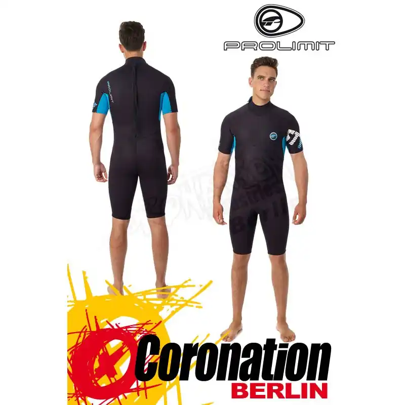 Wochenendangebot Prolimit Style Shorty BLK/Bl Neoprenanzug