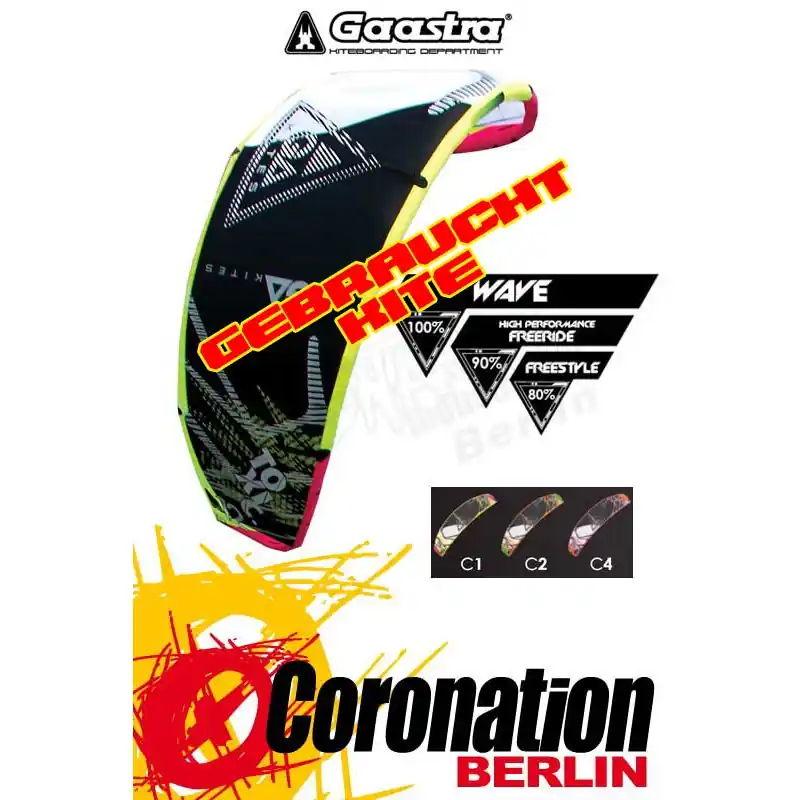 Wochenendangebot Gaastra Toxic 2015 Gebraucht Kite 9m²