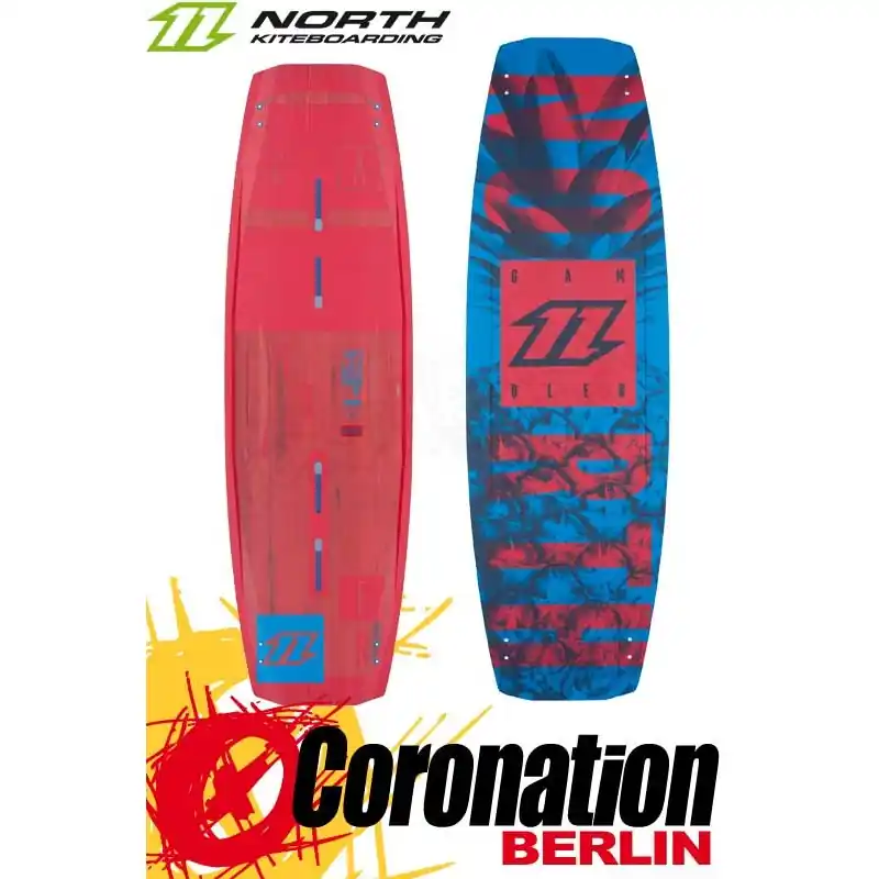 Zertifiziert North Gambler 2016 Kiteboard