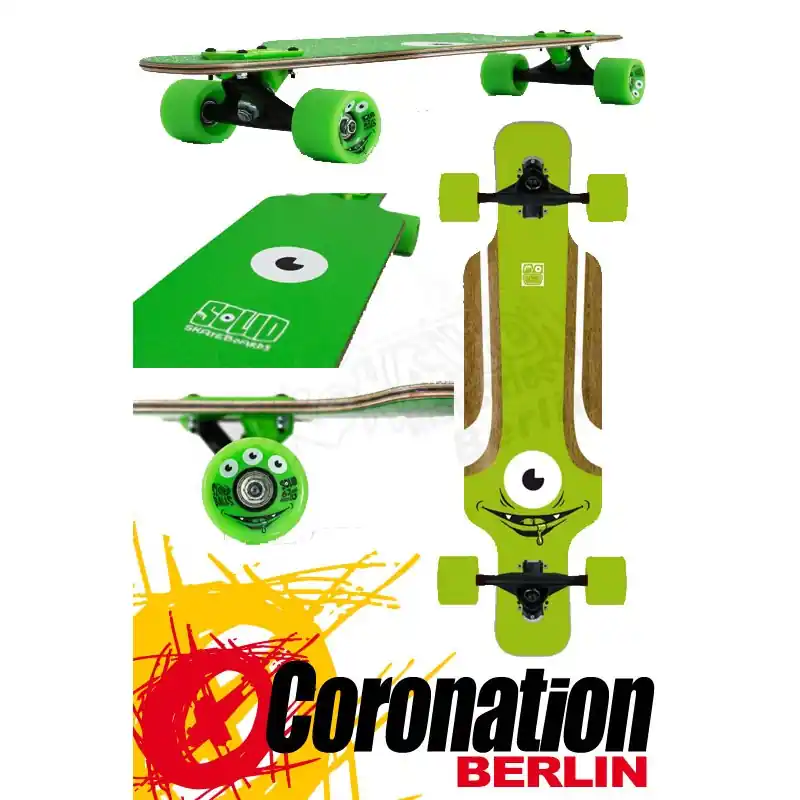 Solid Eye Kid Green Komplett Longboard Billig