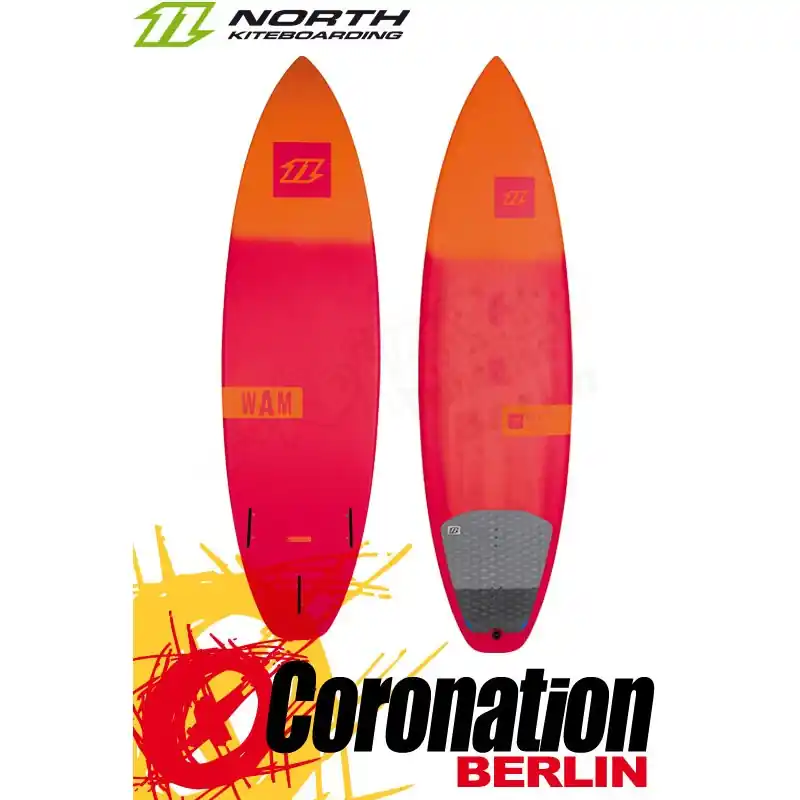 North Wam 2016 Wave-Kiteboard 6'1 Direktkauf