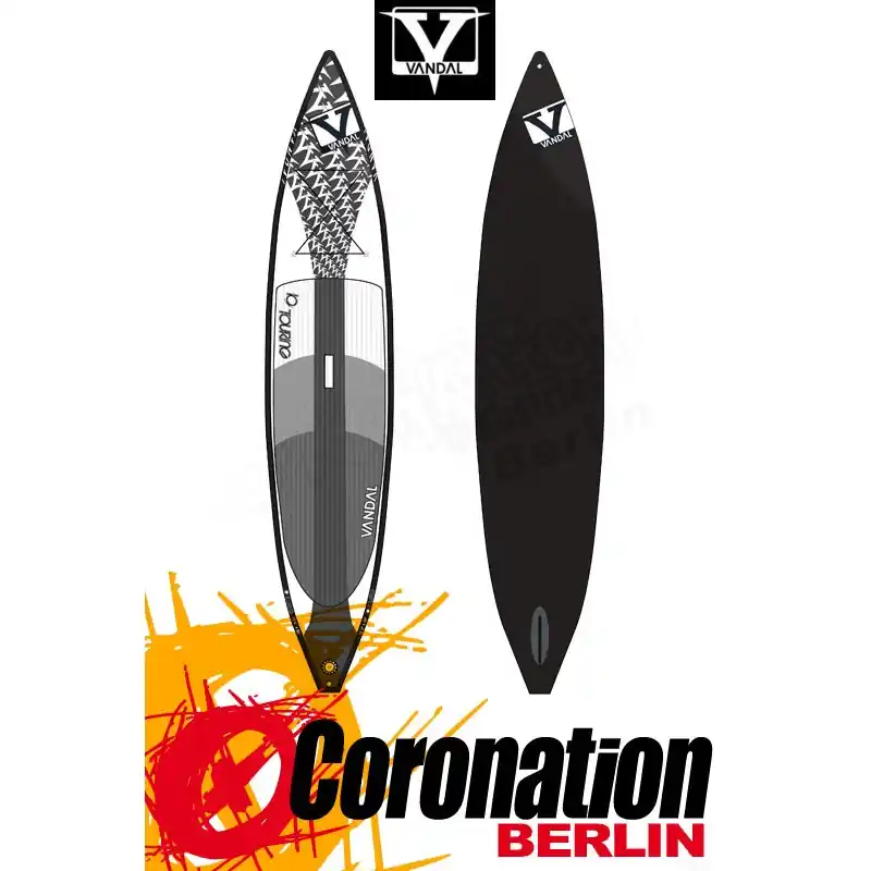 Vandal IQ Touring 12'6 Air Inflatable SUP Board Begrenztes Angebot