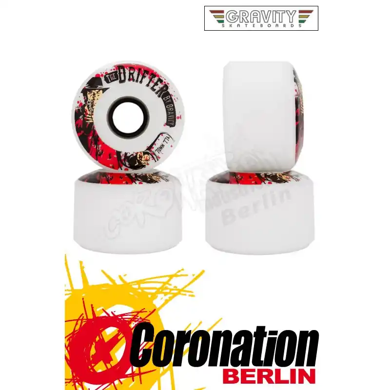 Top-Angebot Gravity Drifter 70mm Wheels 2014 White 77a
