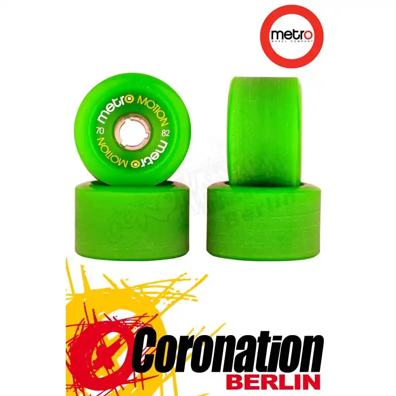 Metro Motion wheels 82a Green Direkt Vom Hersteller