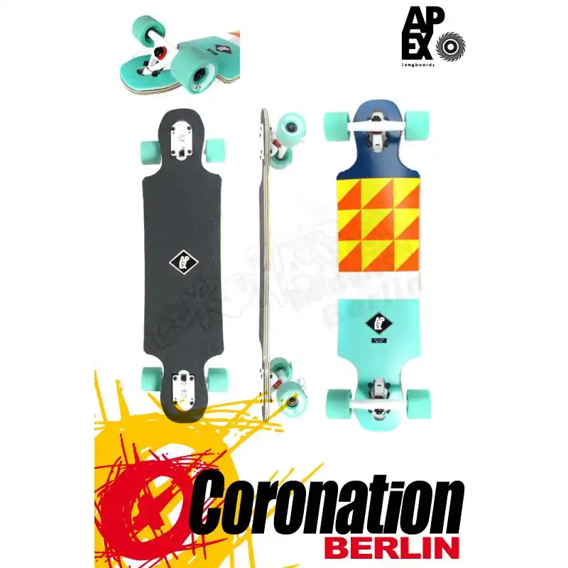 Apex Alley Kinder Longboard Komplett Direktkauf