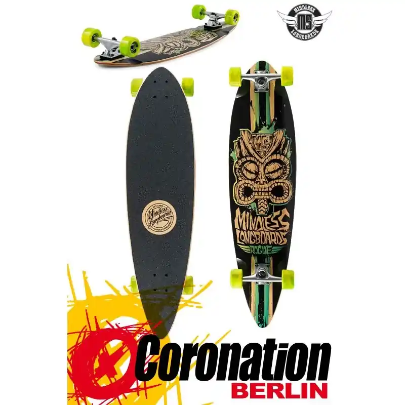 Mindless Tribal Rogue II Limited Edition Komplett Longboard Gree Garantierte Lieferung