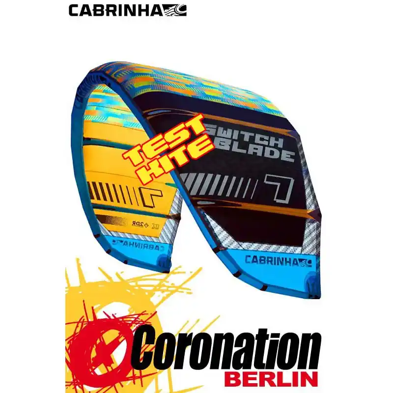 Cabrinha Switchblade 2016 11m² Yellow Test Kite Only Neu