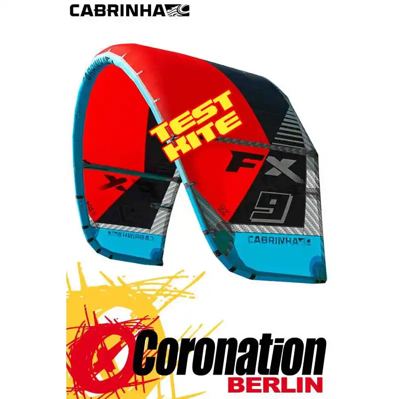 Solange Der Vorrat Reicht Cabrinha FX 2016 CROSSOVER 9m² Test Kite Only