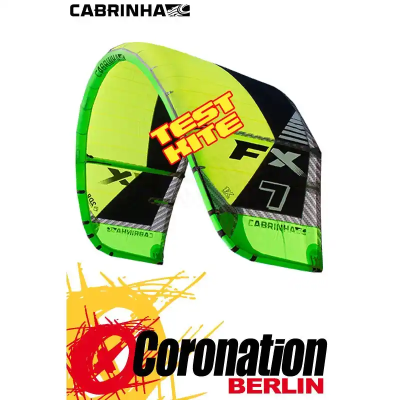 Cabrinha FX 2016 7m² Test Kite Only Neue Ware
