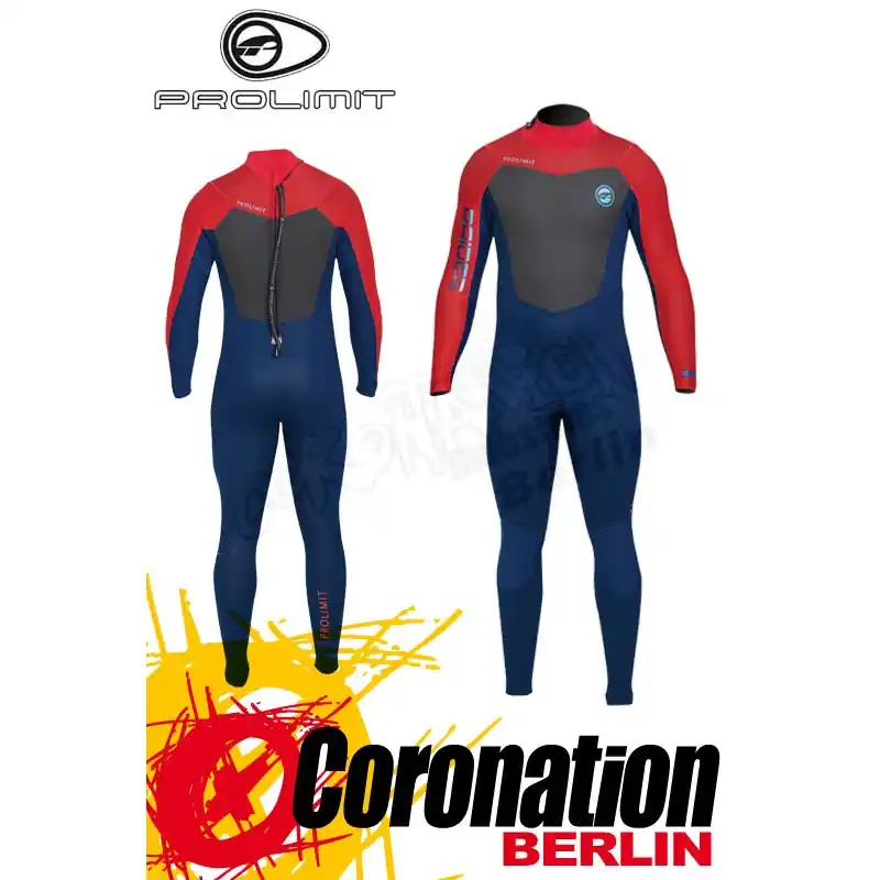 Angebot Prolimit Raider Steamer Wetsuit 5/3 Neoprenanzug Blue/Red
