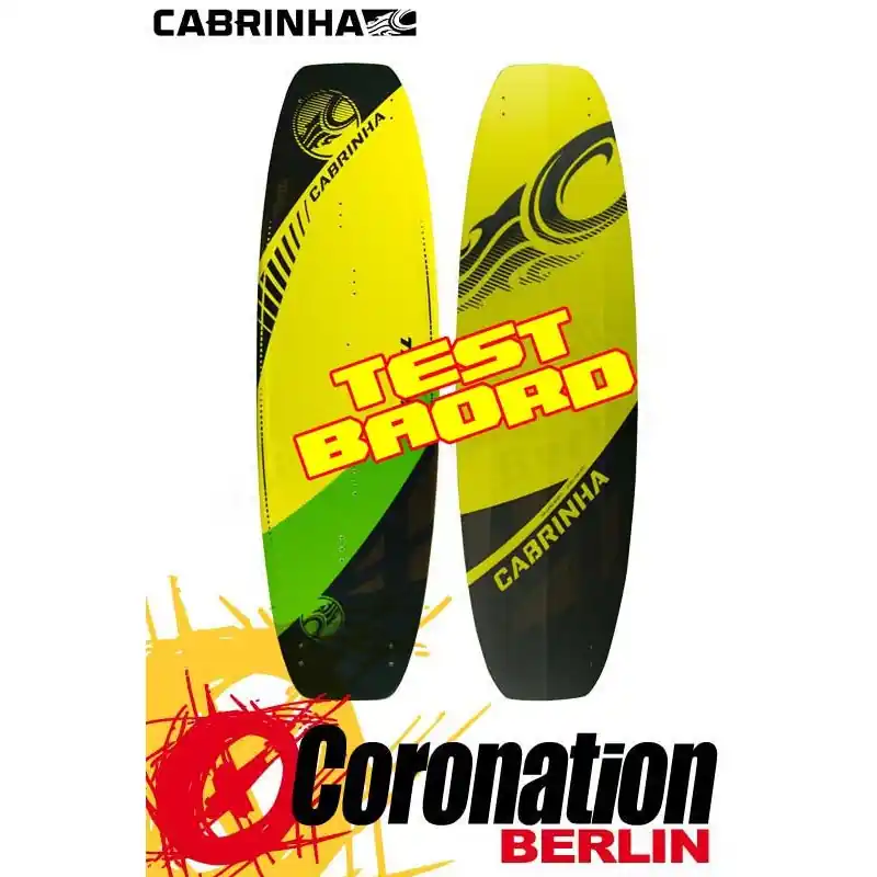 Ausverkauf Cabrinha Tronic 2016 Test-Kiteboard 137cm + Bindung