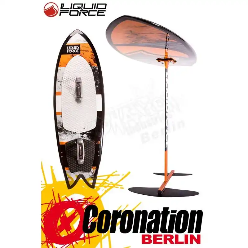 Liquid Force Foil Fish 5,3" Hydro-Foliset 2015 Komplettboard Zertifiziert