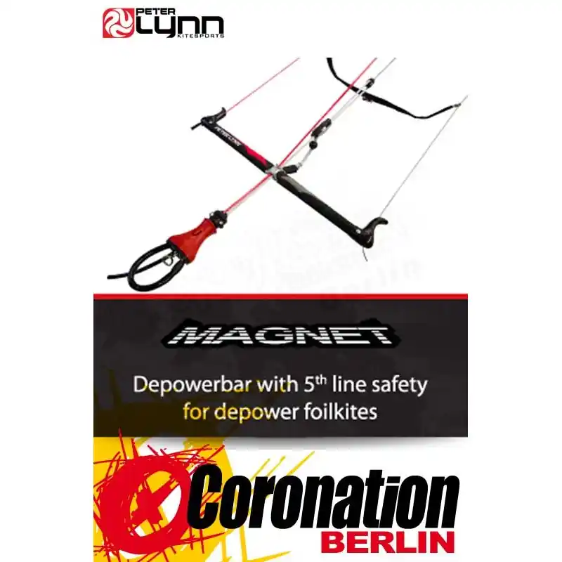 Peter Lynn Magnet Bar Depower Softkite Control Bar Abverkauf