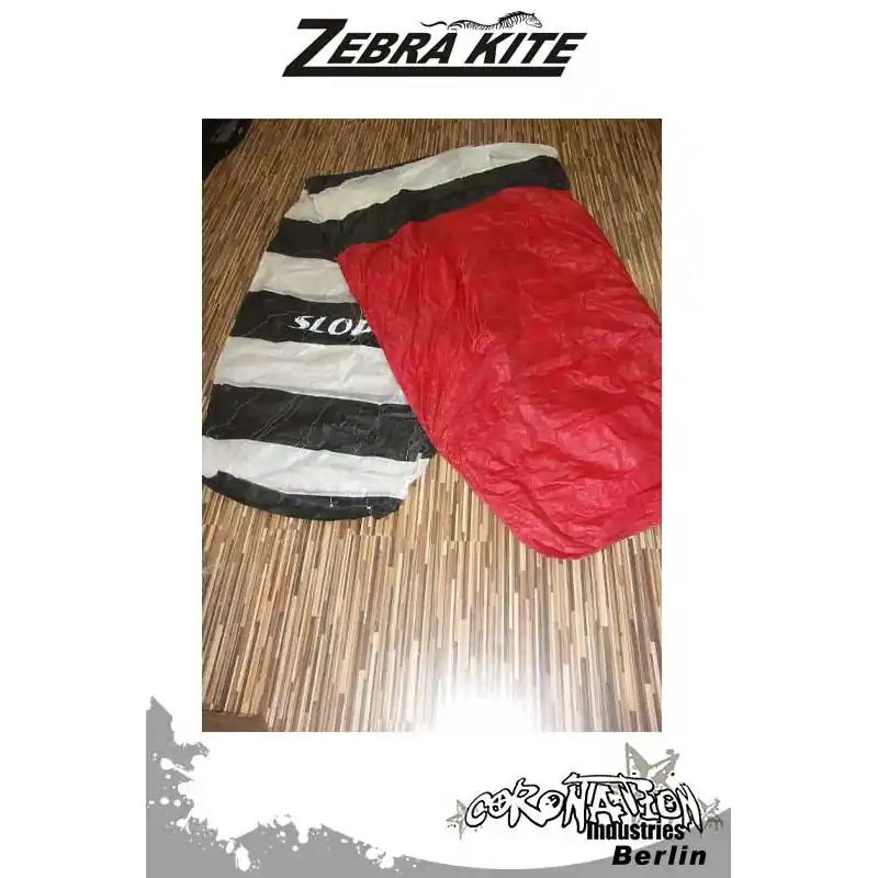 Schnäppchen Zebrakite Slope gebraucht Kite 9qm 2014