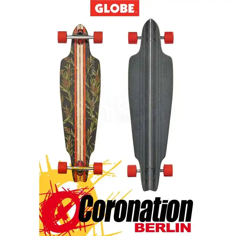 Schneller Versand Globe Prowler Design Vintage/Black/Thistle komplett longboard