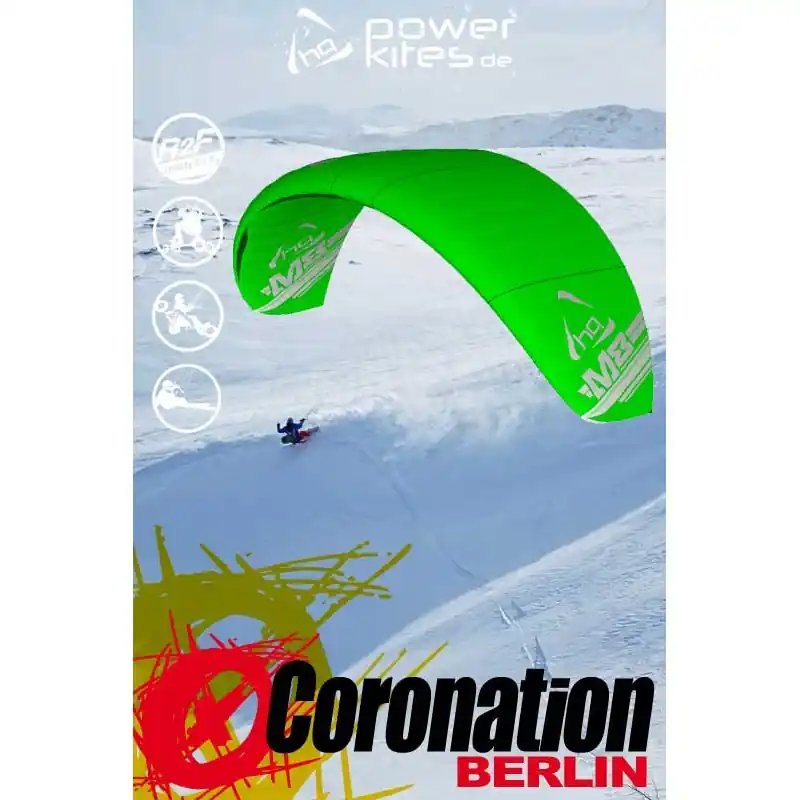 Sofort Bestellen HQ Montana VIII Snowkite 12m² mit Bar