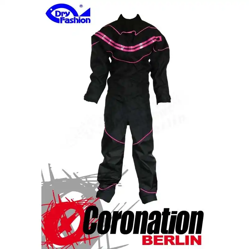 Dry Fashion Black Performance Trockenanzug Schwarz/Pink Top-Preis